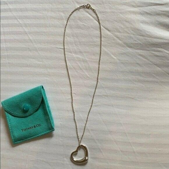 Tiffany & Co. Elsa Peretti Open Heart Necklace
